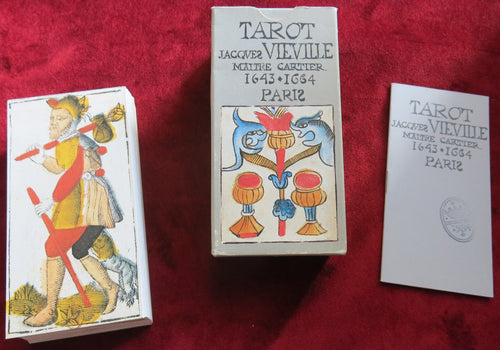 Tarot Jacques Vieville 1984 - TRES RARE - Tarot ancien de Marseille - Tarot atypique