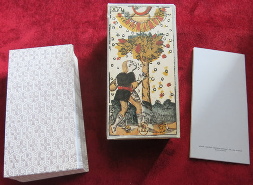 Jacques Vieville tarot 1984 - VERY RARE - Old Tarot de Marseille - Atypical Tarot