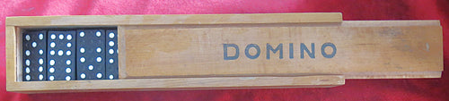 Vintage Wooden Dominoes from the 60s