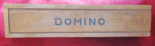 Vintage Wooden Dominoes from the 60s