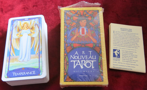 Jeu de Tarot Art Nouveau 1989 - Rare POO 1989