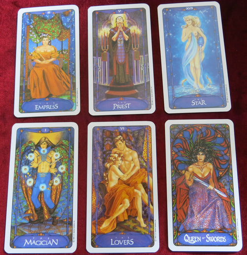 Jeu de Tarot Art Nouveau 1989 - Rare POO 1989