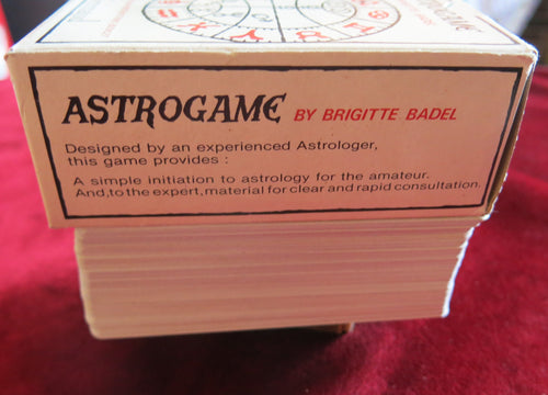 Cartes divinatoires oracles astrologiques - Astrogame 1986 Grimaud