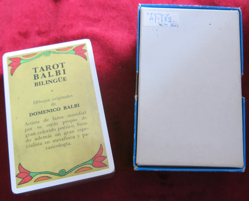 Tarot Balbi 1976 - NEW! - Balbi Tarot by Fournier NEW!