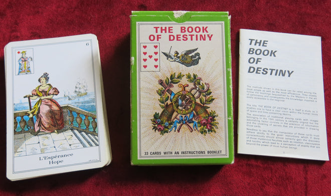 The Book Of Destiny 80s Fortune Telling Cards