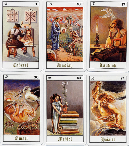 The Kabbalistic Tarot 1996 - Hebraic Wisdom cards