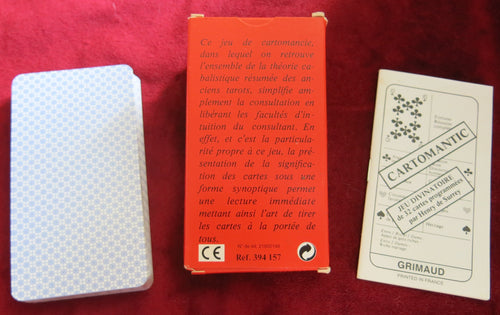 Cartomantic - Jeu de divination antique - 1974 RARE - Collection, n'est plus édité