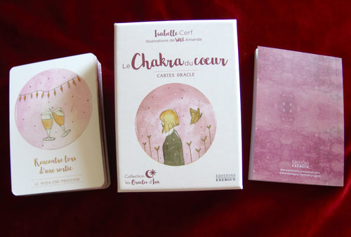 L'oracle du Chakra du Coeur(Coffret) 2019 - Méditation Chakra - Oracle de l'âme sœur - ÉDITION FRANÇAISE