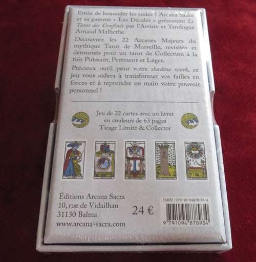 Tarot des Confinés - Jeu de tarot satirique - Jeu de cartes à collectionner