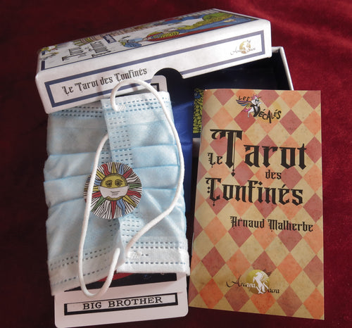 Tarot des Confinés - Jeu de tarot satirique - Jeu de cartes à collectionner