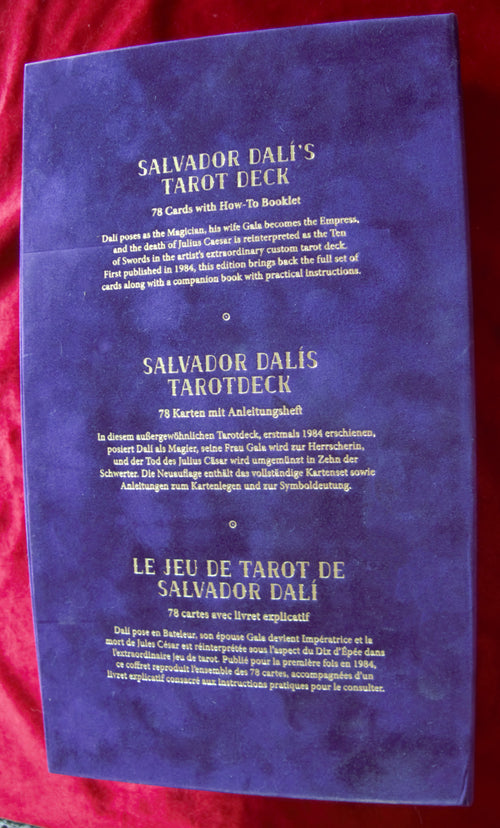 Cartes de tarot Salvador Dali, Tarot Dali universel, édition Gold