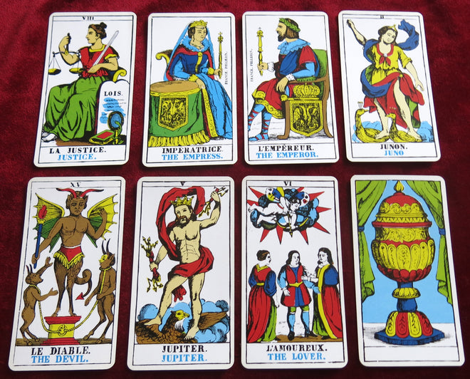 The Epinal Tarot Deck 1976 - Grimaud (Preloved/used)