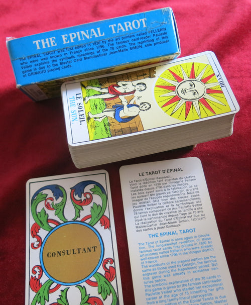 The Epinal Tarot Deck 1976 - Grimaud (Preloved/used)