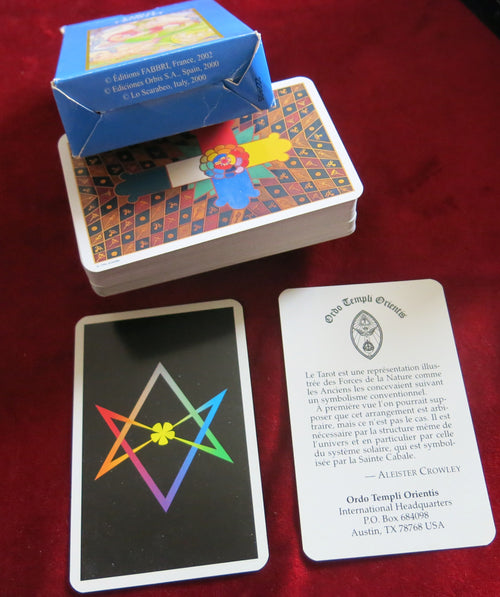 The Crowley Tarot 2000  - Aleister Crowley Cards