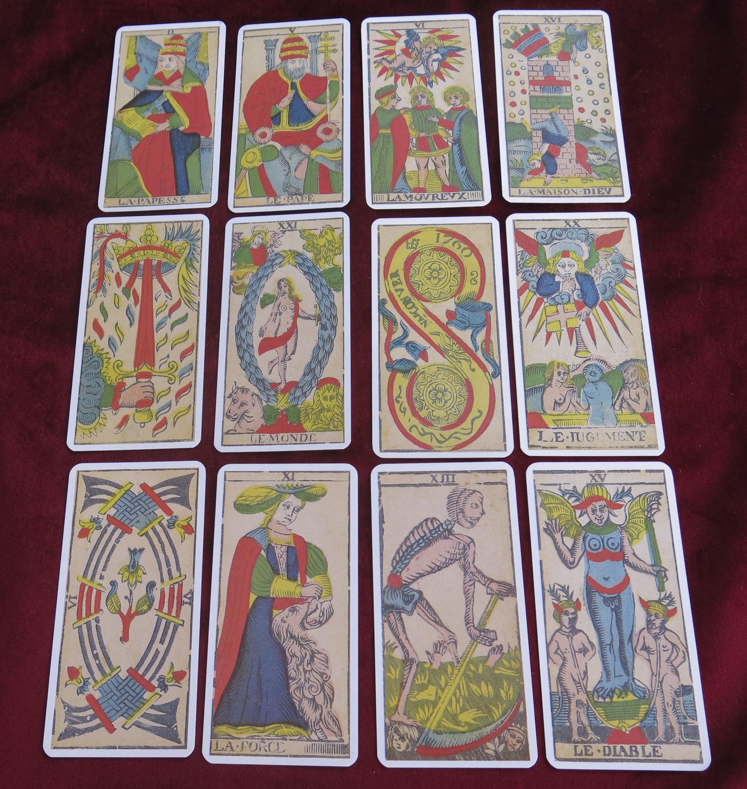 Tarot de Marseille 2001 Fabbri Marseille Tarot – Antique Arcana