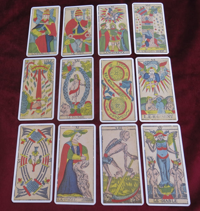 Tarot de Marseille 2001 Fabbri Tarot de Marseille