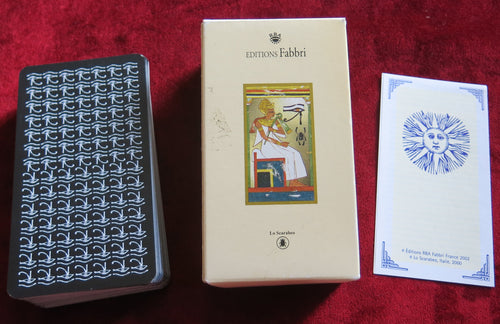 Jeu de tarot égyptien Néfertari 2001