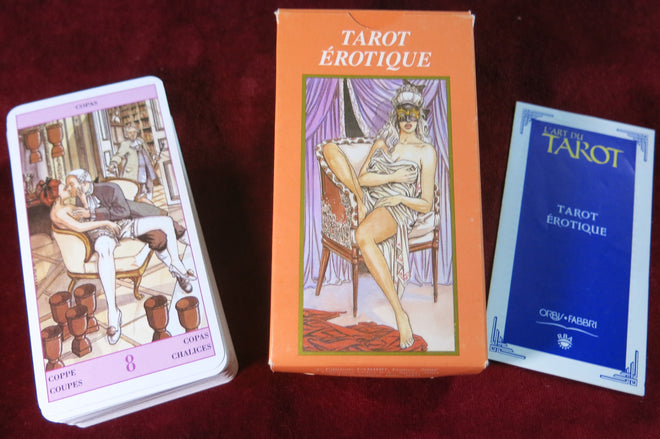 Erotic Tarot 2000 - Sexual tarot Deck, Tarot of Casanova