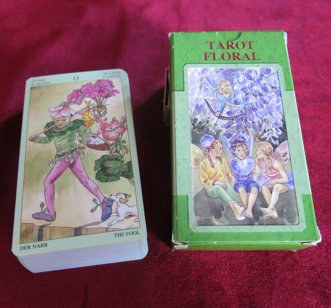 Cartes de Tarot Floral - Langage secret des fleurs - ÉPUISÉ