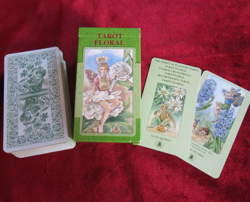 Cartes de Tarot Floral - Langage secret des fleurs - ÉPUISÉ