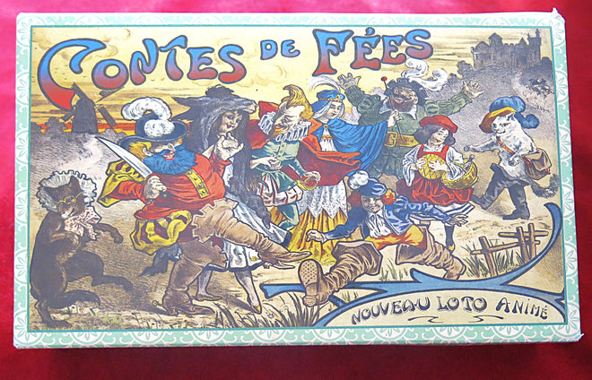 Ancien jeu vintage - Contes de fées - CHARLES PERRAULT - Années 80