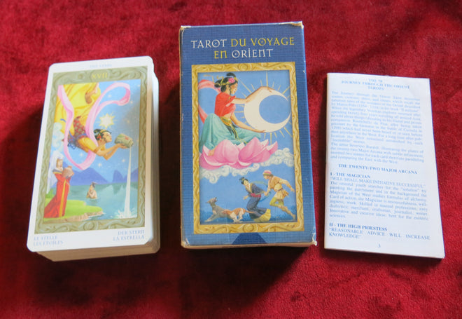 Tarot of the Journey to the Orient - Marco Polo Tarot - Asian tarot deck