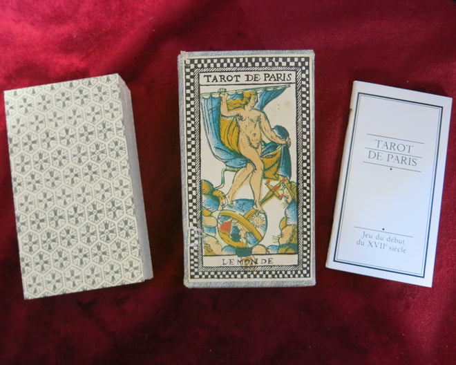 Tarot de Paris ORIGINAL from 1984 - The Anonymous Tarot de Paris