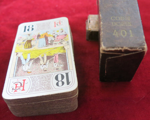 Tarot 60s vintage deck - Opak Heron - Old Tarot card Game