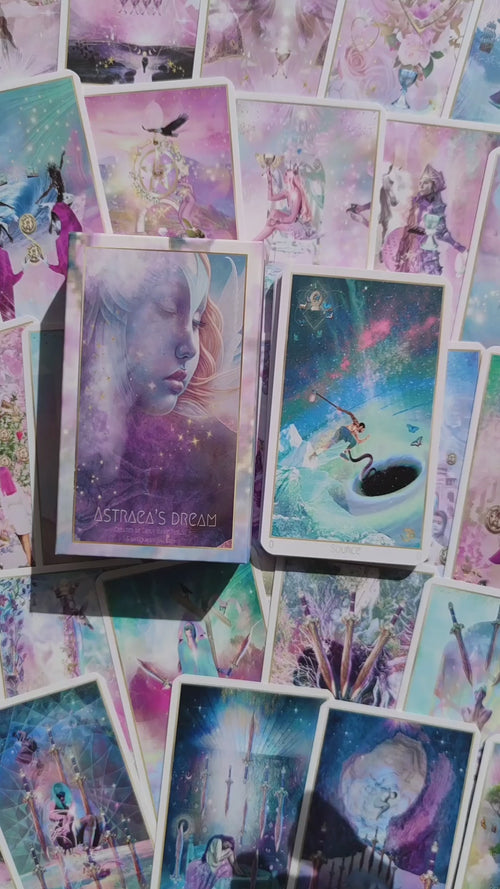 Astraea's Dream Tarot Deck - Ethereal artwork - RSW Based Deck - Pleiadians card - Astral Realms cards