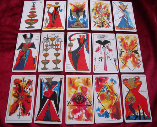 Le Tarot de la Rea 1982 - HIGHLY COLLECTIBLE DECK