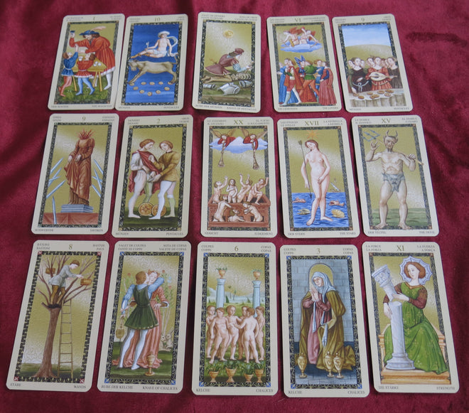 Jeu de Tarot Renaissance - Années 2000 - Giorgio Trevisan