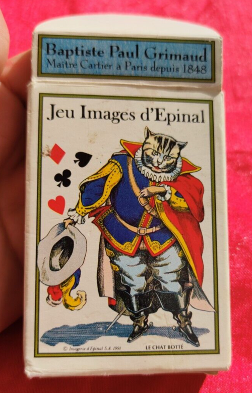 Images d'Epinal, 1991 Jeu de cartes rare