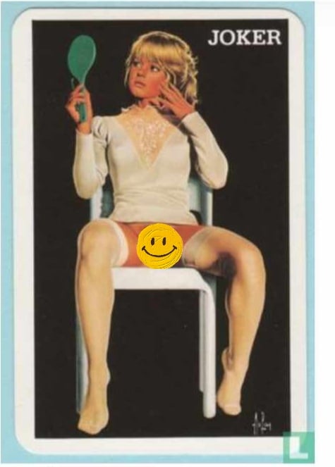 Alain Aslan SEXY 70s - vintage Adult deck of cards