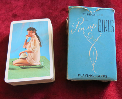 Denmark Pin up girls playing cards - Nudes girls - 50s