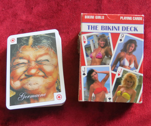 Jeu de cartes pin-up - Le jeu de cartes bikini - Boris Wilde 2003 - Cartes sexy vintage