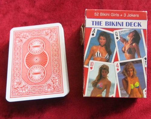 Pin-up deck of cards - The bikini deck of cards - Boris Wilde 2003 - Vintage sexy cards