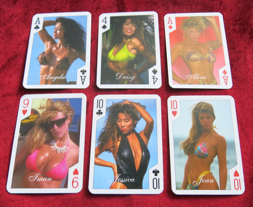 Pin-up deck of cards - The bikini deck of cards - Boris Wilde 2003 - Vintage sexy cards