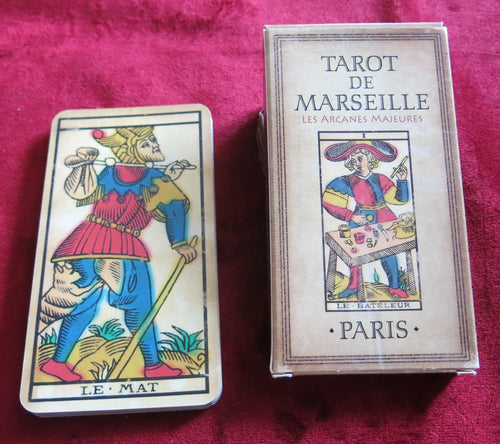 Marked Tarot de Marseille 1900 for Magicians