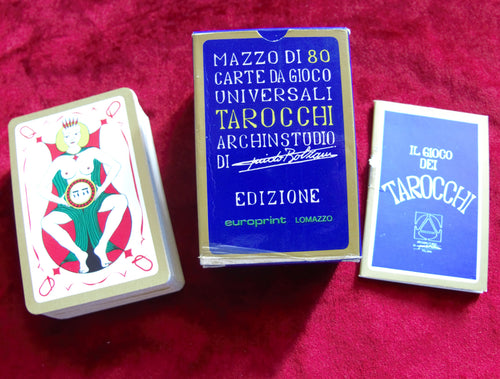 1976 Tarocchi Archinstudio di Guido Bolzani - Very rare Italian tarot