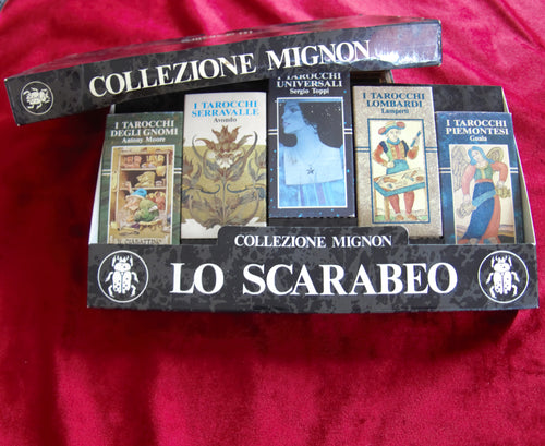 Collezione Mignon 80s - 5 mini decks - VERY RARE