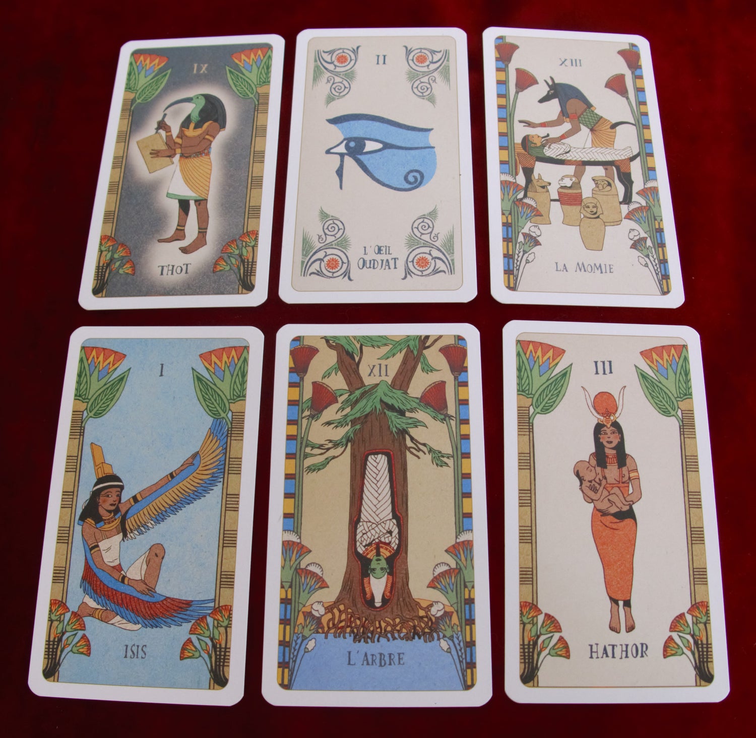 Egyptian MINI TAROT 