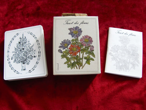 Tarot des Fleurs 1989 Grimaud - Difficile à trouver Tarot des Fleurs