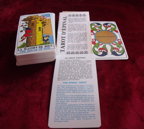 The Epinal Tarot Deck 1976 - Grimaud (Preloved/used)