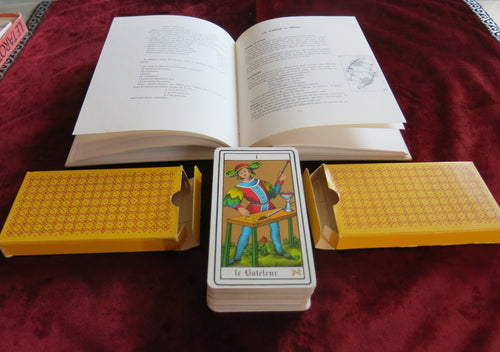 Histoire du jeu de tarot d'Oswald Wirth 1973 - TRÈS RARE