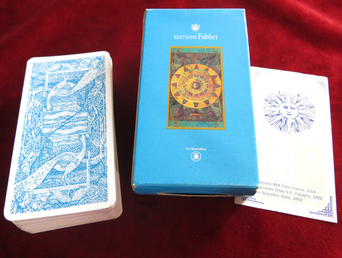 Glass tarot 2000 - RARE FIND - TAROT DE VERRE