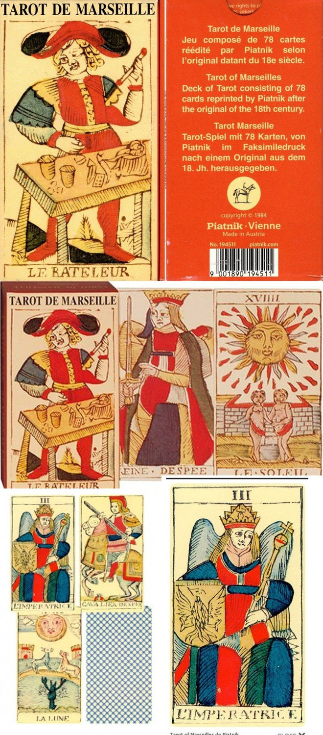 Piatnik 1984 Tarot de Marseille