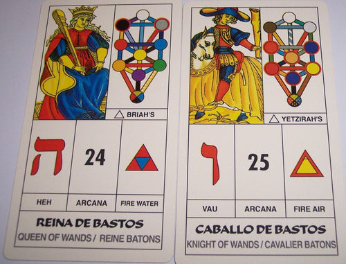 Tarot Cabalistique 1990 de Fournier