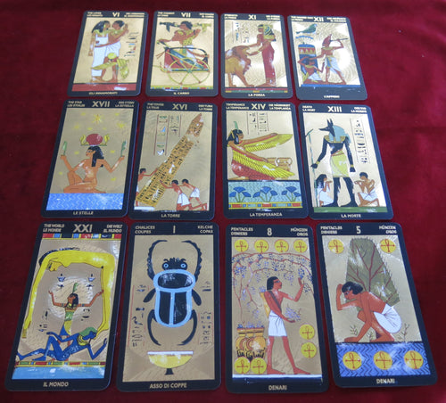 Nefertari Egyptian tarot deck 2001