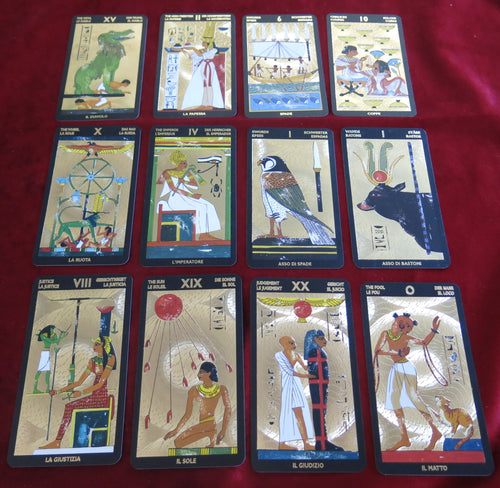 Nefertari Egyptian tarot deck 2001