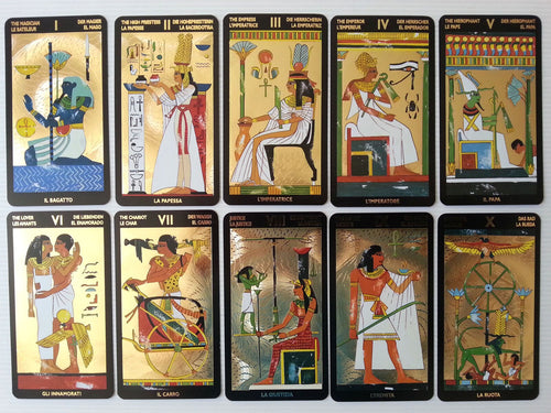 Nefertari Egyptian tarot deck 2001